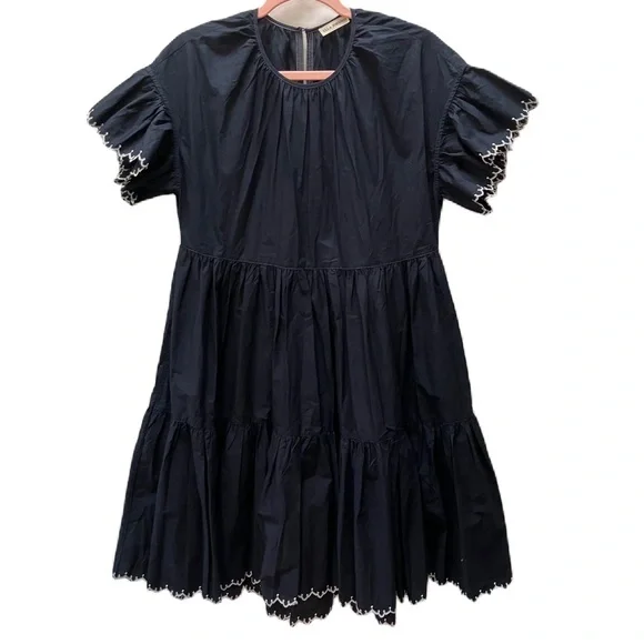 Ulla Johnson Rosemarie Dress - Navy - Size 0 - Picture 2 of 7